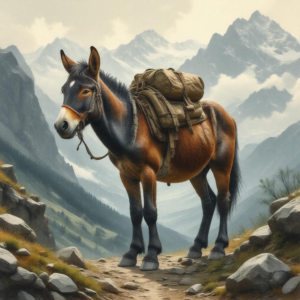 AI-created image of Mules