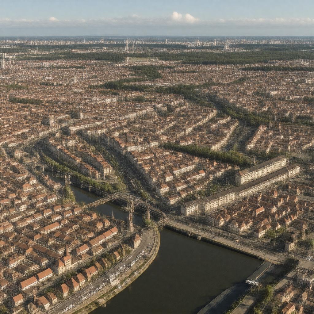 AI-created image of Mulhouse