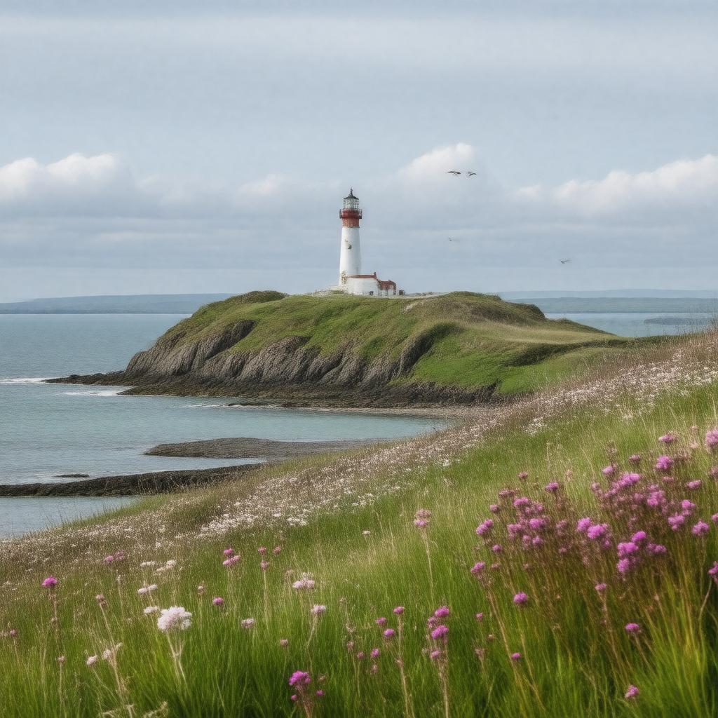 AI-created image of Mull of Galloway