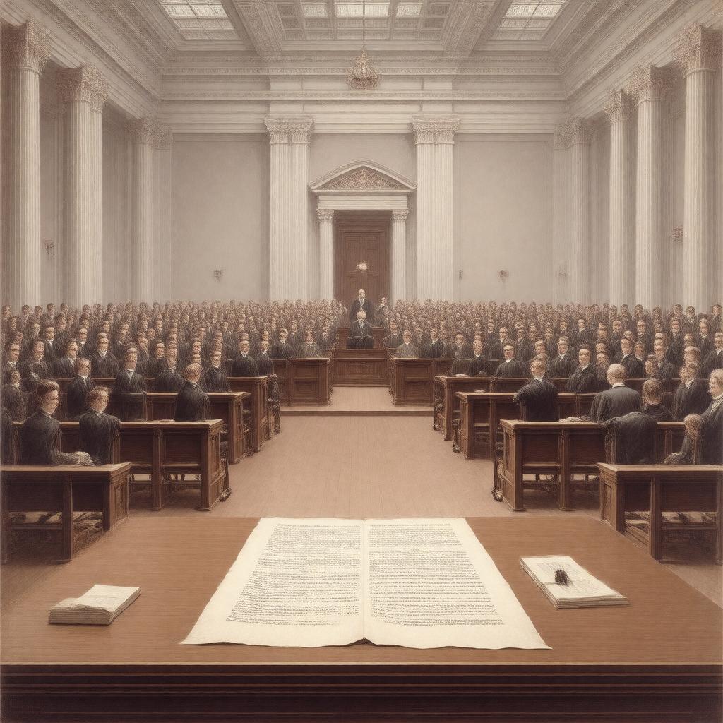 AI-created image of Muller v. Oregon