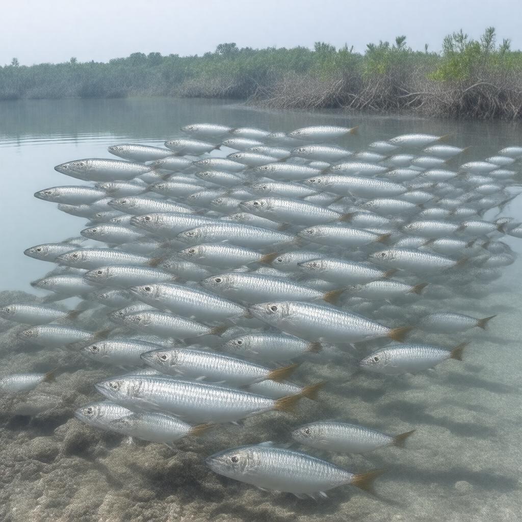 Click to view larger image AI-created image of Mullet