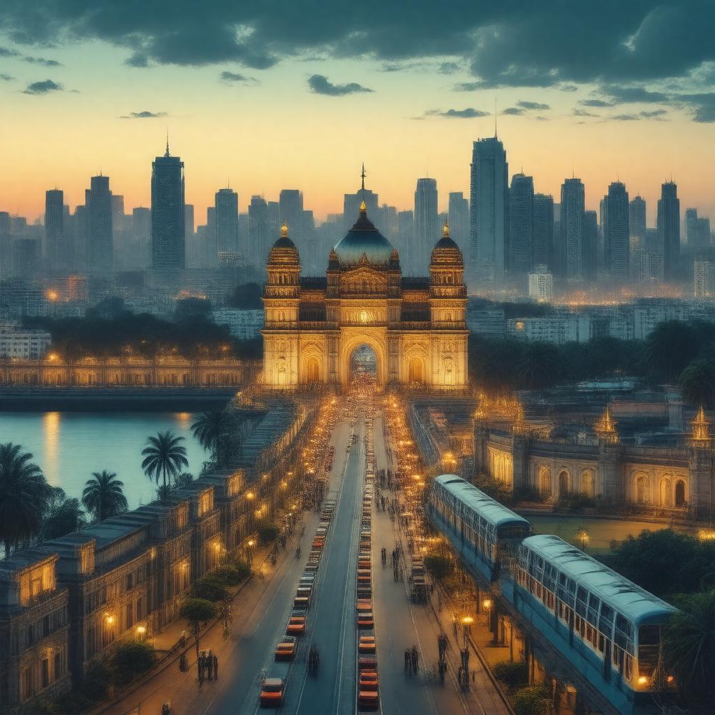 AI-created image of Mumbai