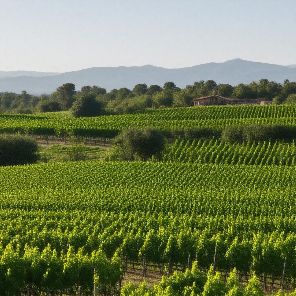 AI-created image of Mumm Napa