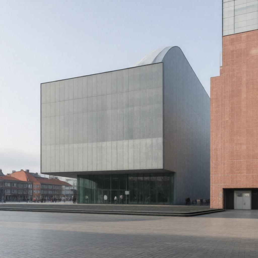 AI-created image of Munch Museum