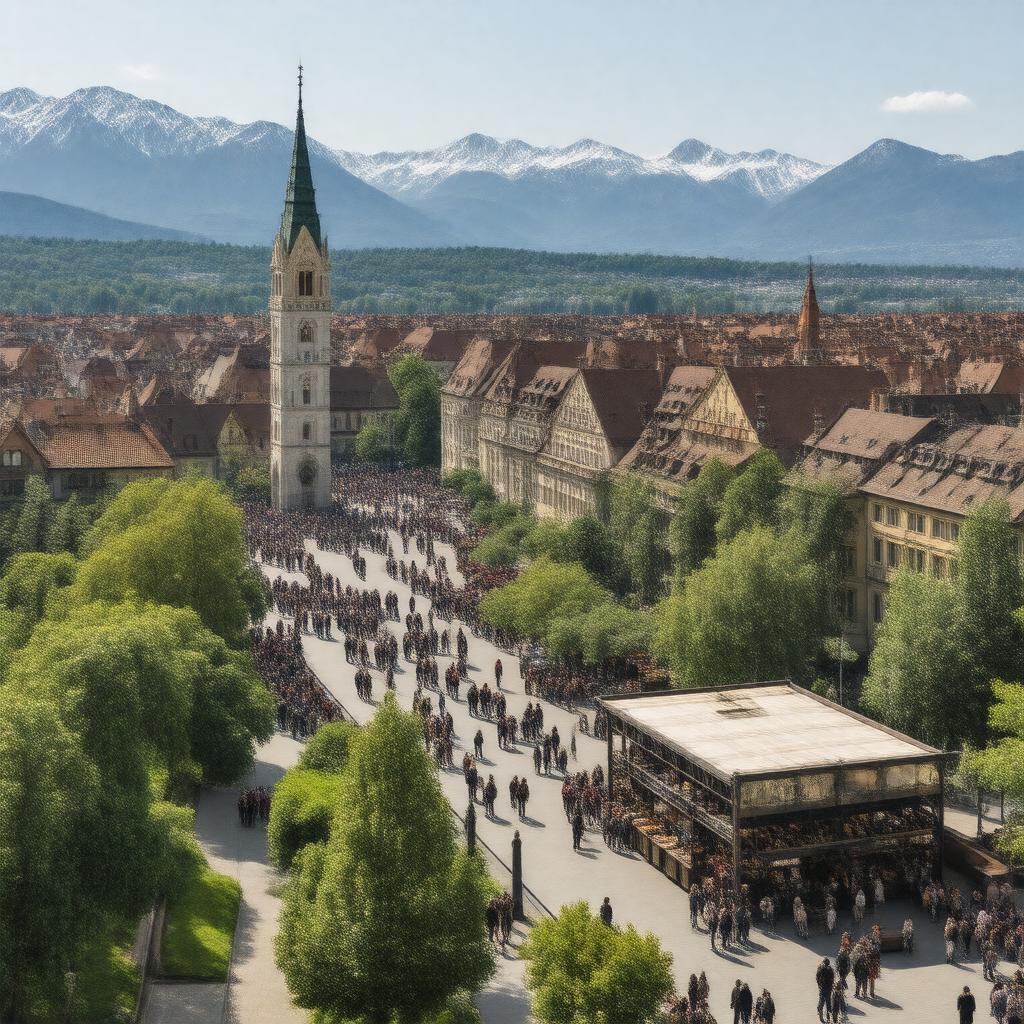 AI-created image of Munich, Germany