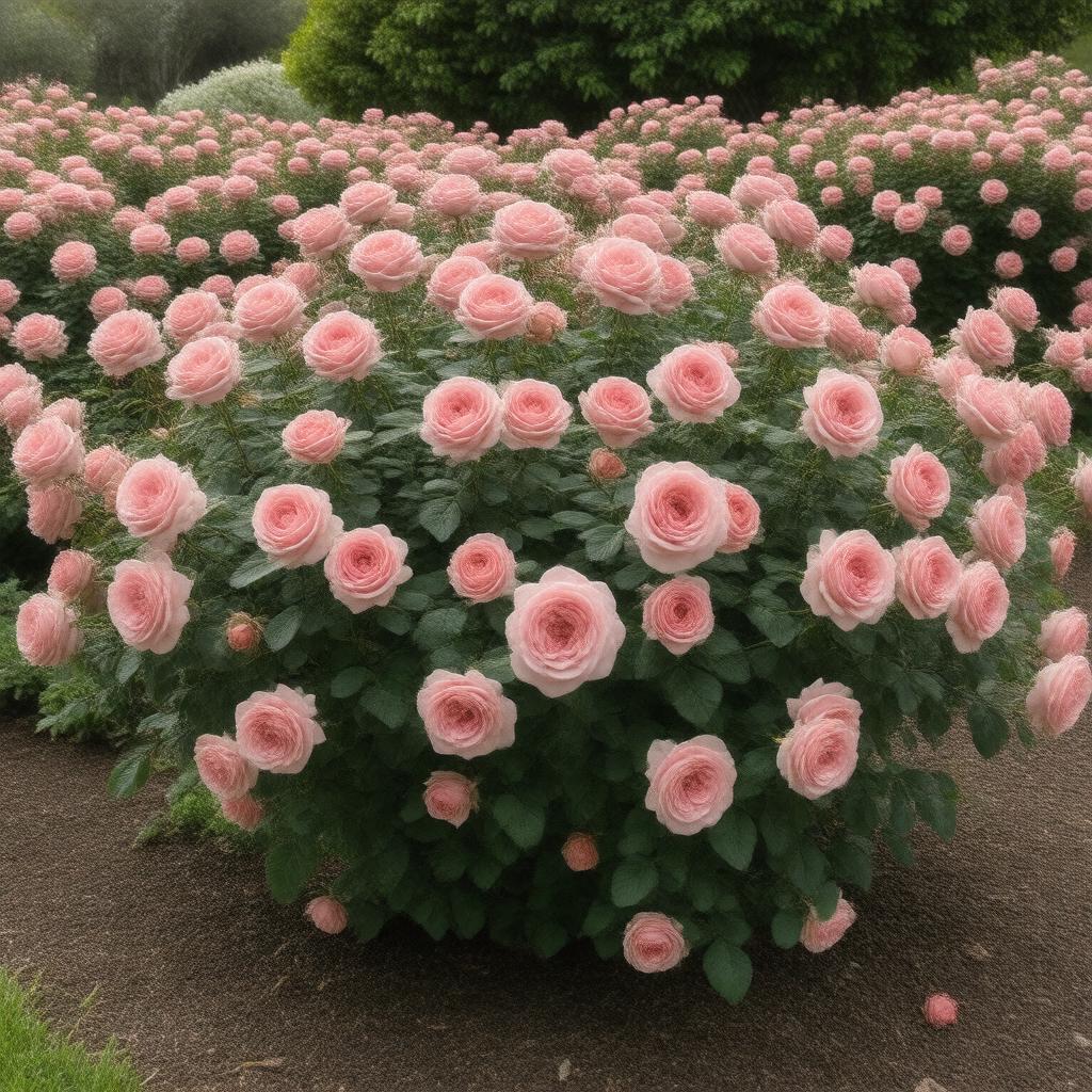 AI-created image of Municipal Rose Garden