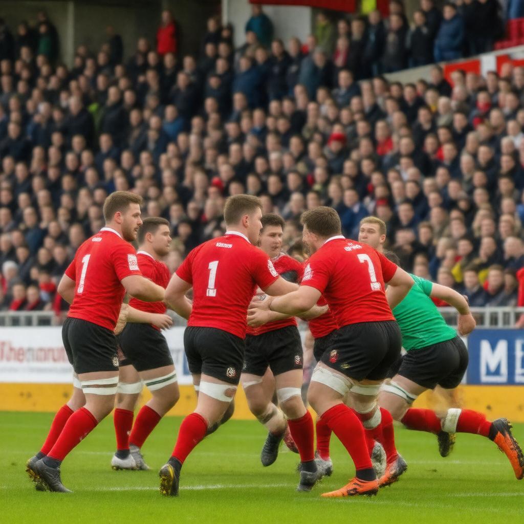 AI-created image of Munster Rugby