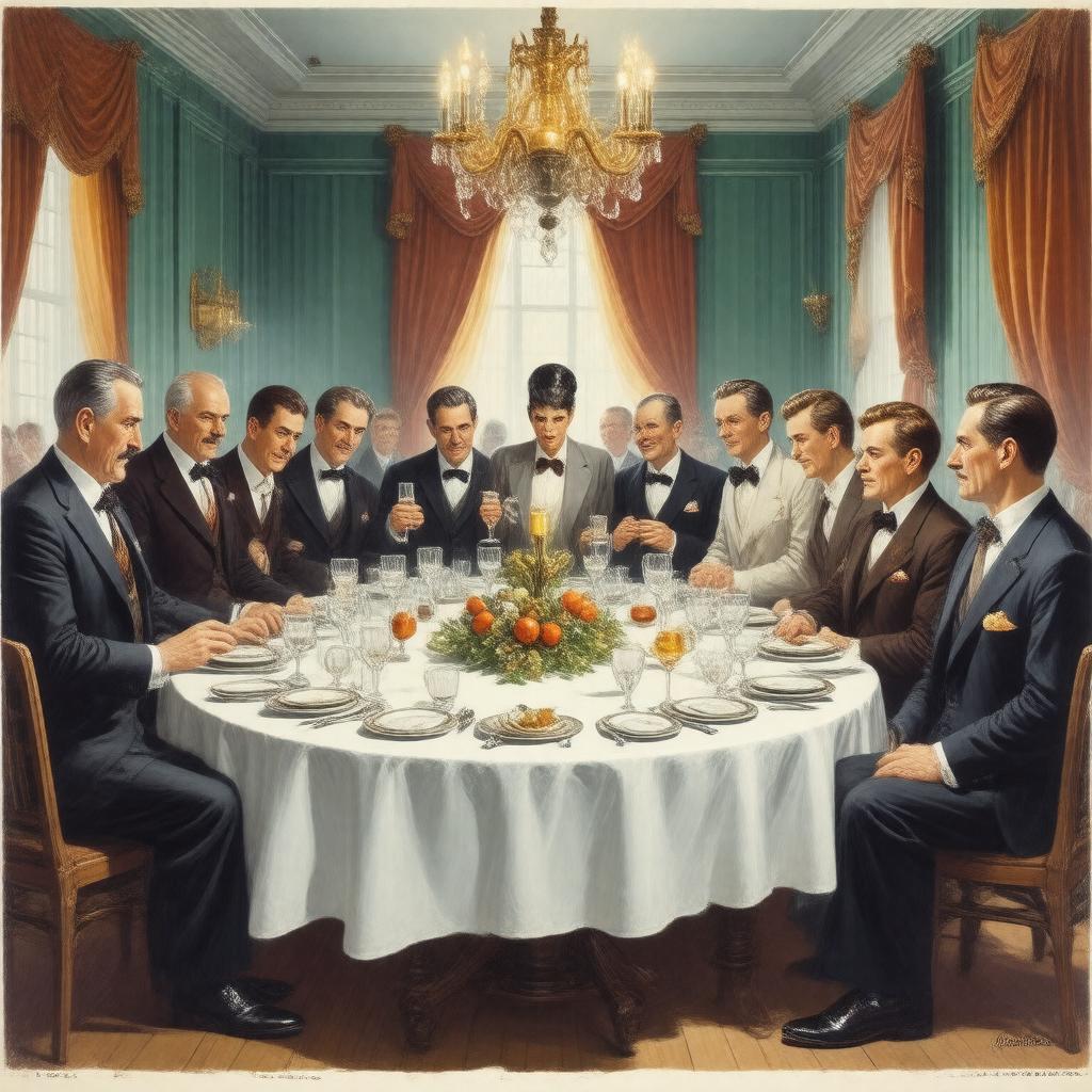 AI-created image of Murder by Death