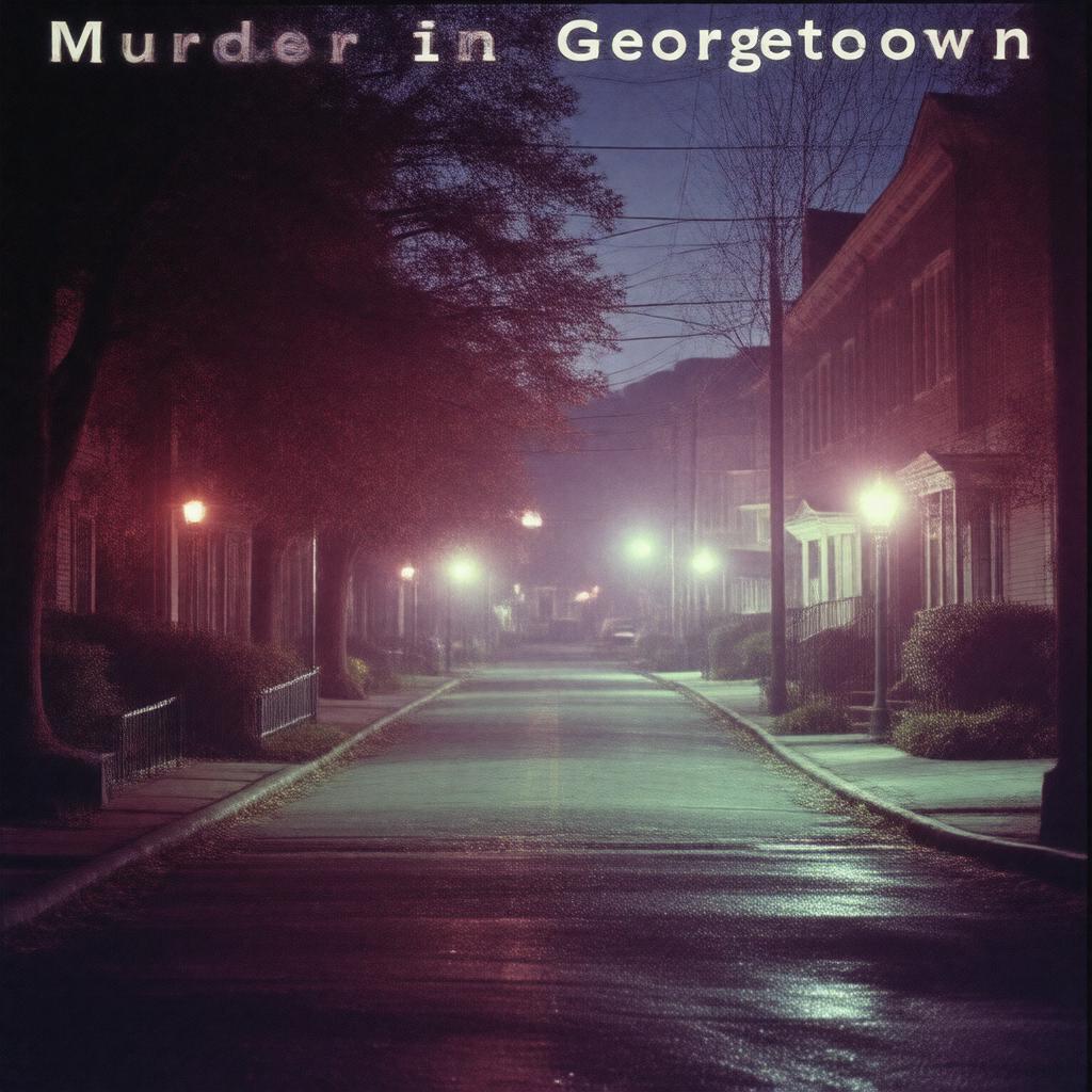 Click to view larger image AI-created image of Murder in Georgetown