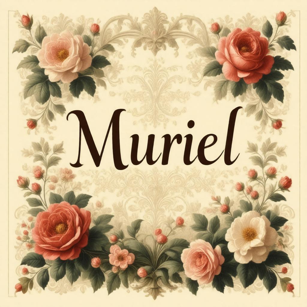 AI-created image of Muriel