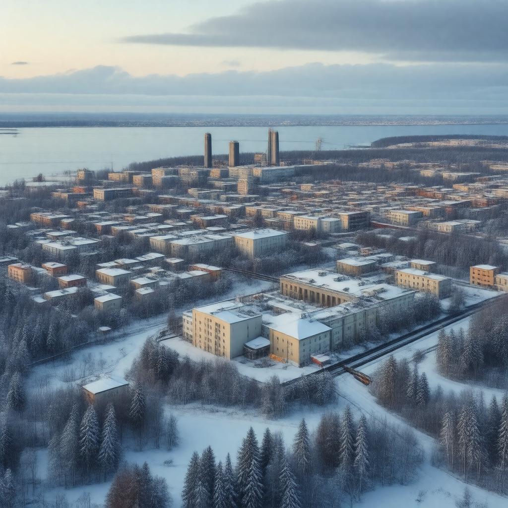 AI-created image of Murmansk