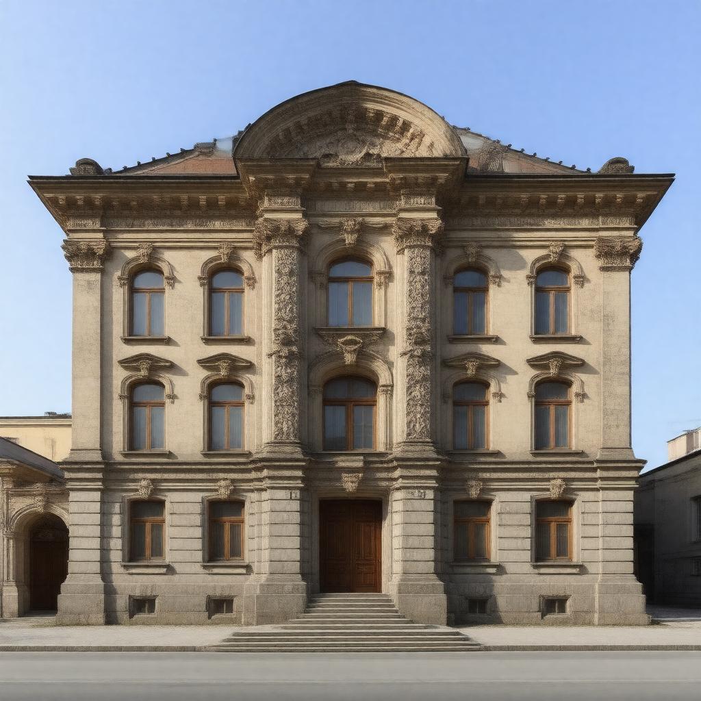 AI-created image of Murmansk Regional Museum