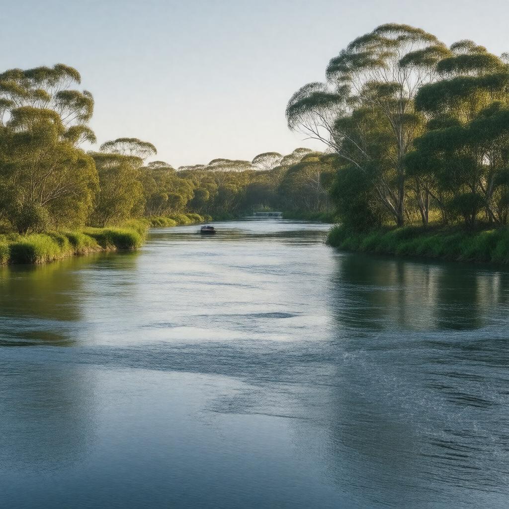 AI-created image of Murray River