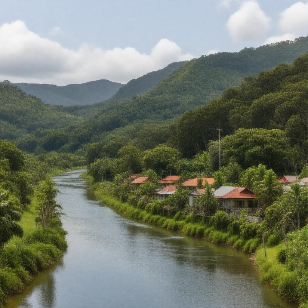 AI-created image of Murwillumbah, New South Wales, Australia