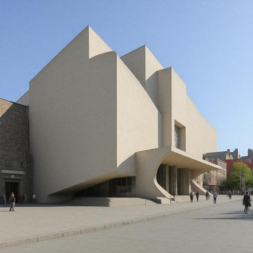 AI-created image of Musée de la civilisation