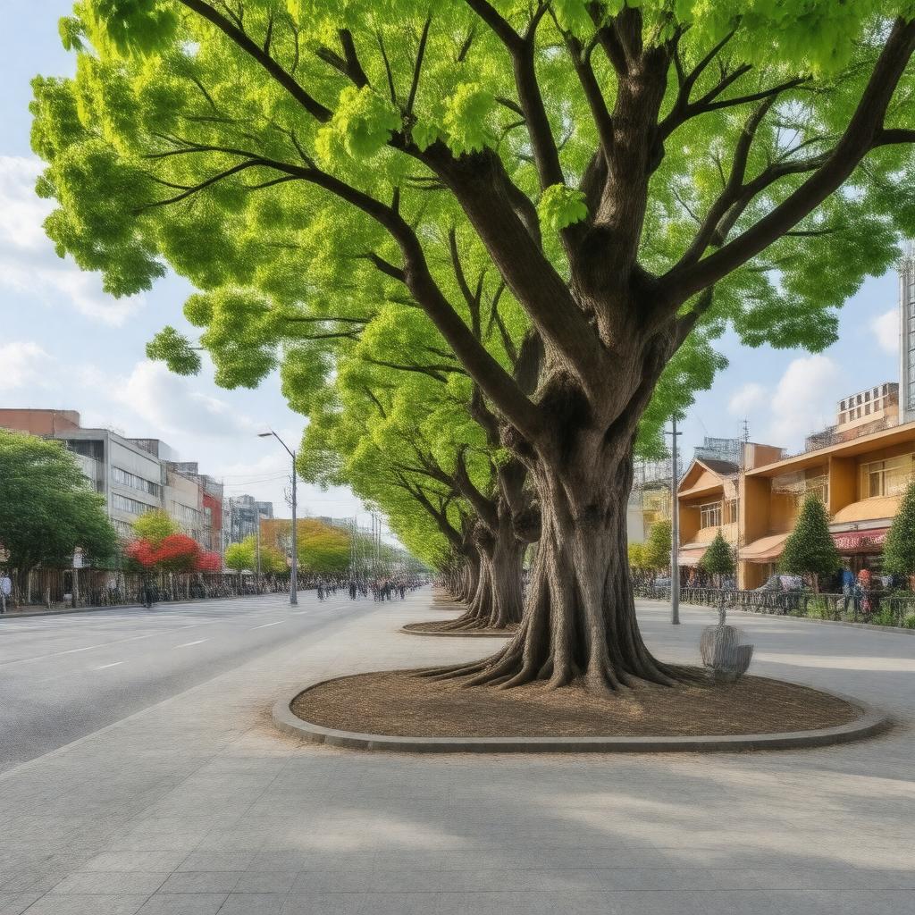 AI-created image of Musashino