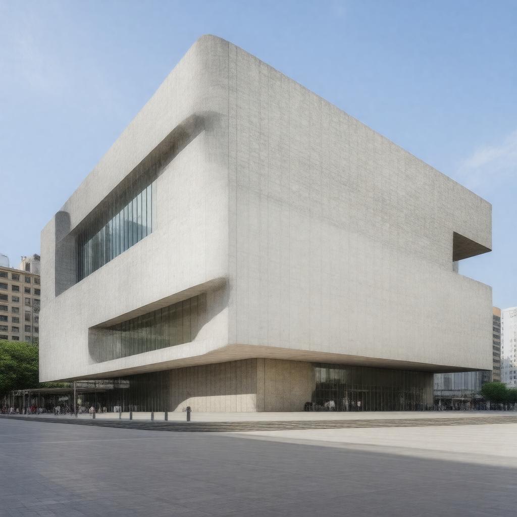 AI-created image of Museo Jumex