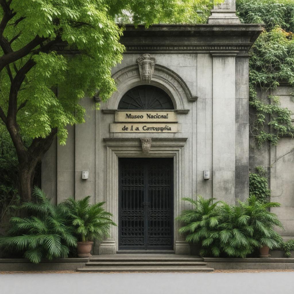 AI-created image of Museo Nacional de la Cartografía