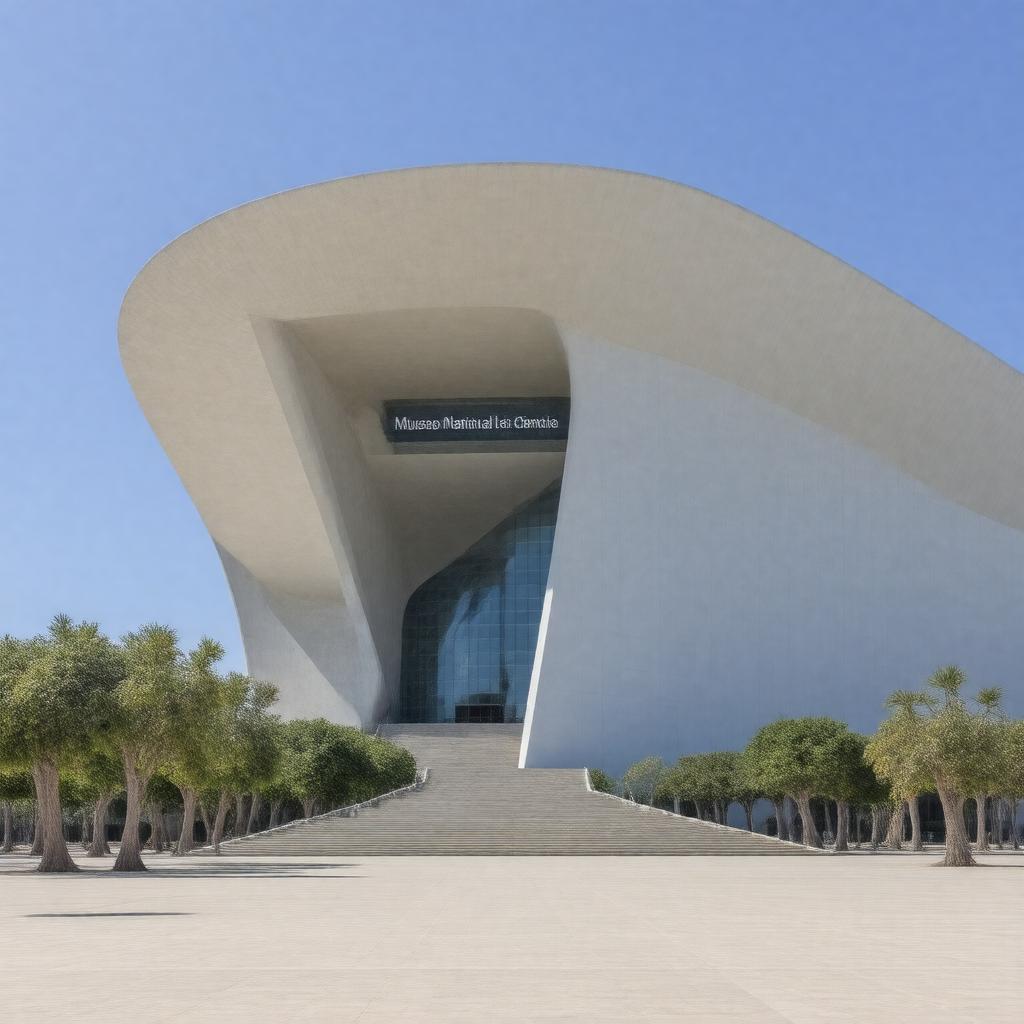 AI-created image of Museo Nacional de la Ciencia