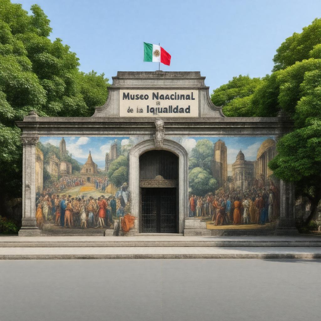 AI-created image of Museo Nacional de la Igualdad