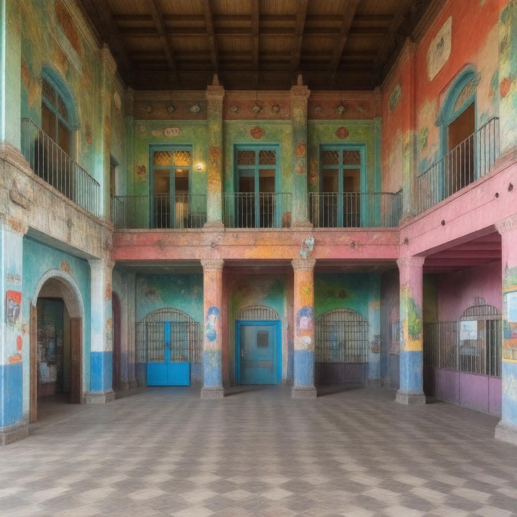 AI-created image of Museo Nacional de la Infancia