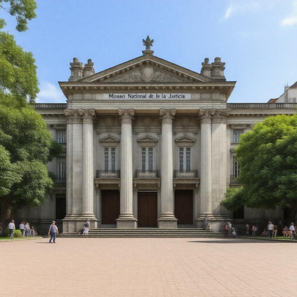 AI-created image of Museo Nacional de la Justicia