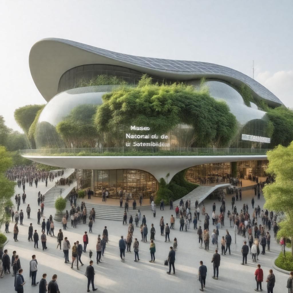 AI-created image of Museo Nacional de la Sostenibilidad