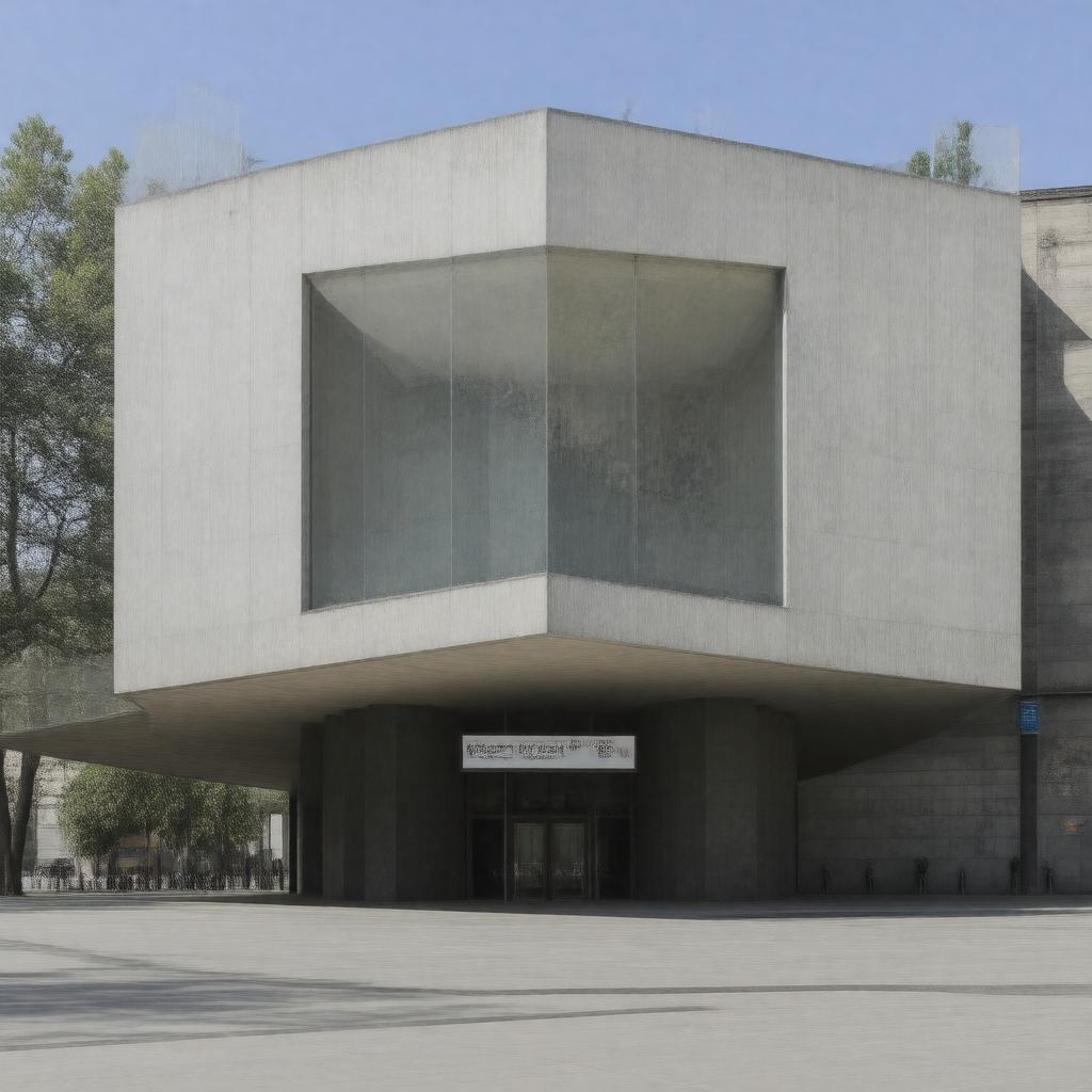 AI-created image of Museo Nacional de la Tolerancia