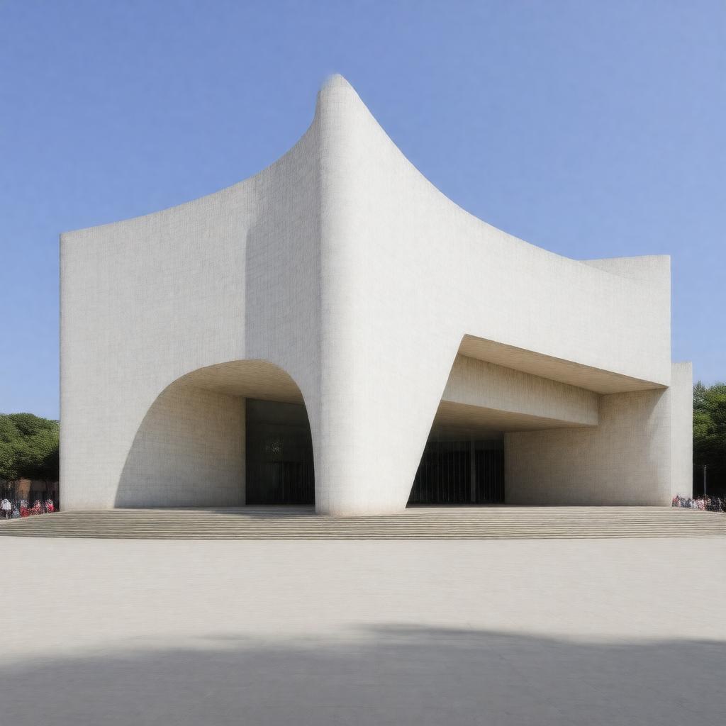Click to view larger image AI-created image of Museo Tamayo