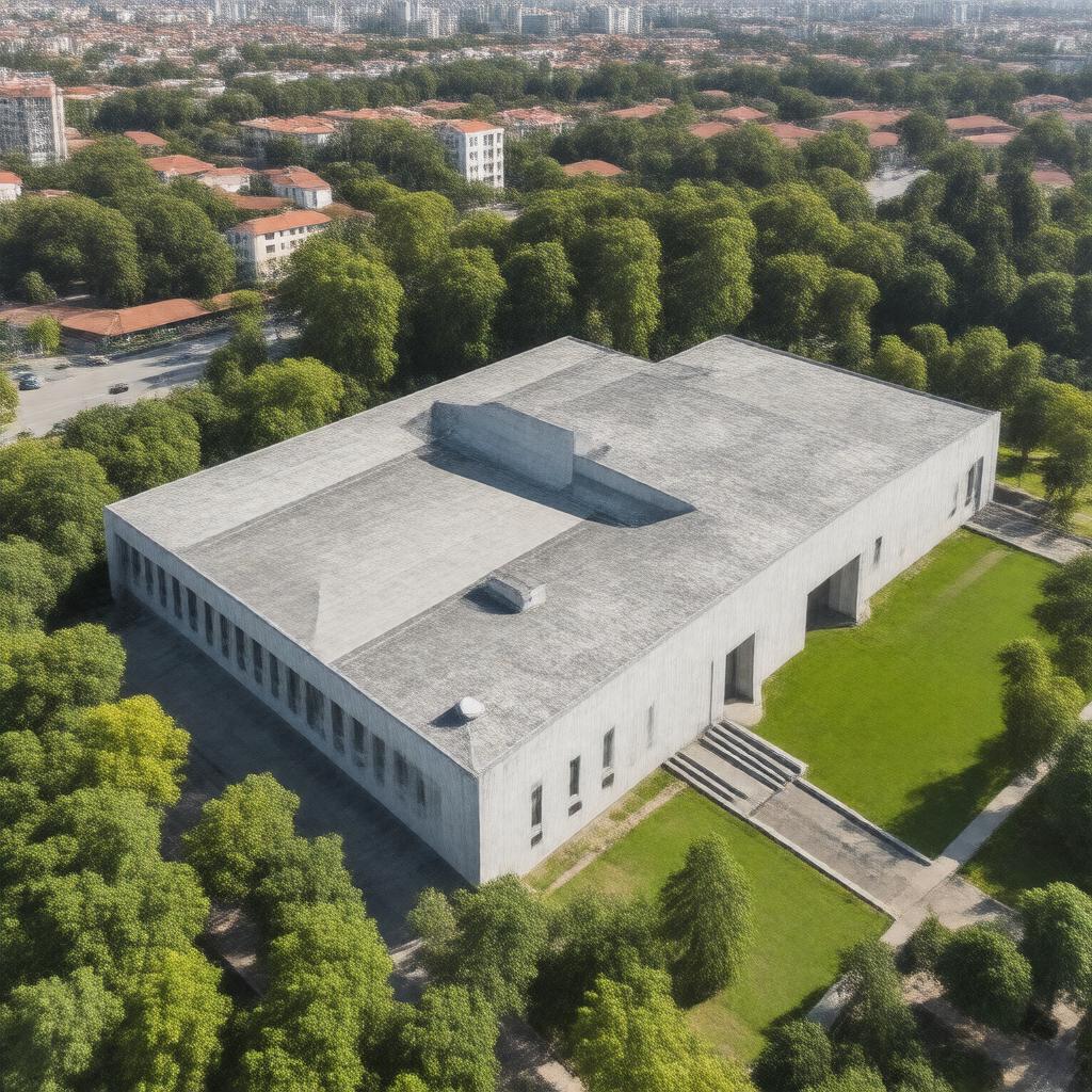 Click to view larger image AI-created image of Museo Universitario Arte Contemporáneo