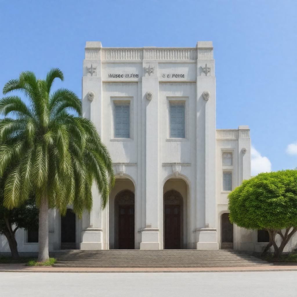 AI-created image of Museo de Arte de Ponce