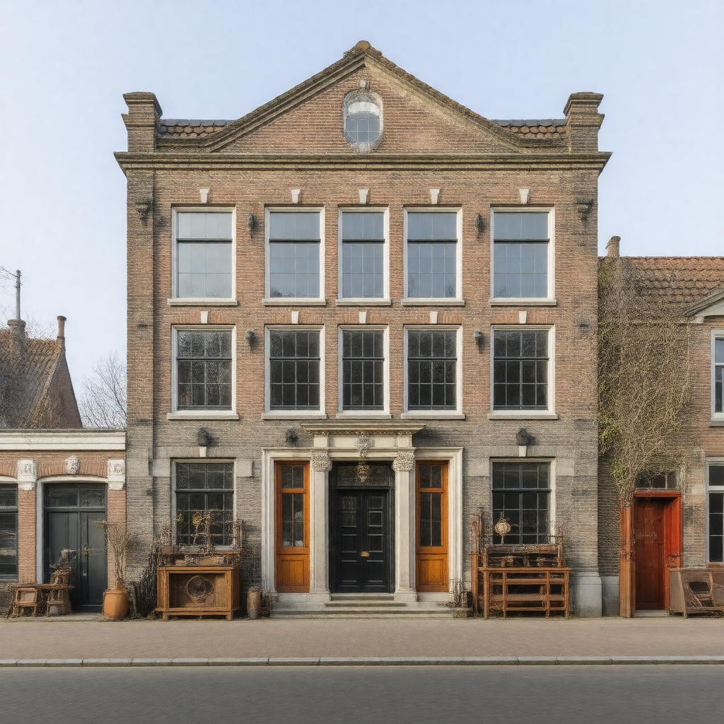 AI-created image of Museum Boerhaave