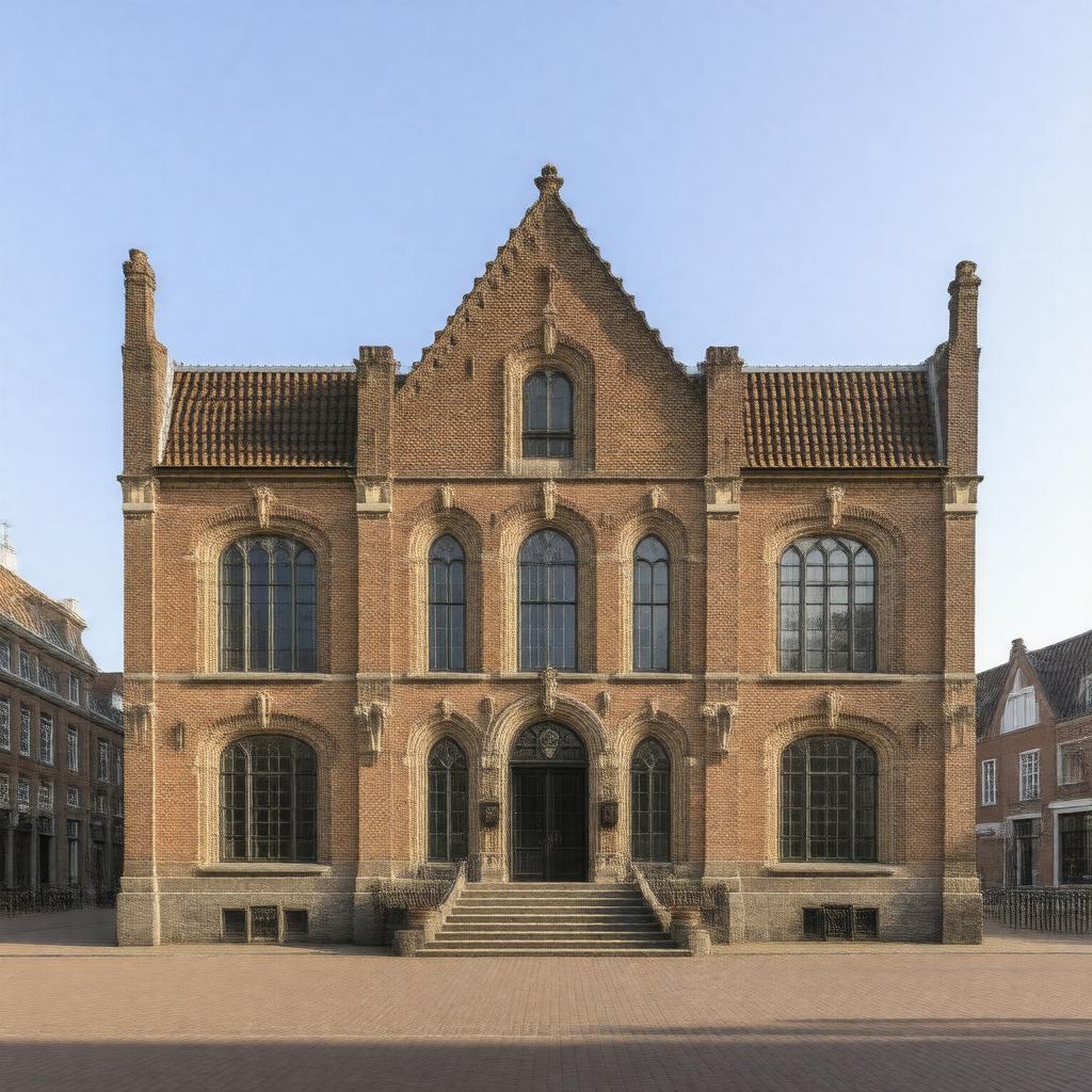 AI-created image of Museum De Lakenhal