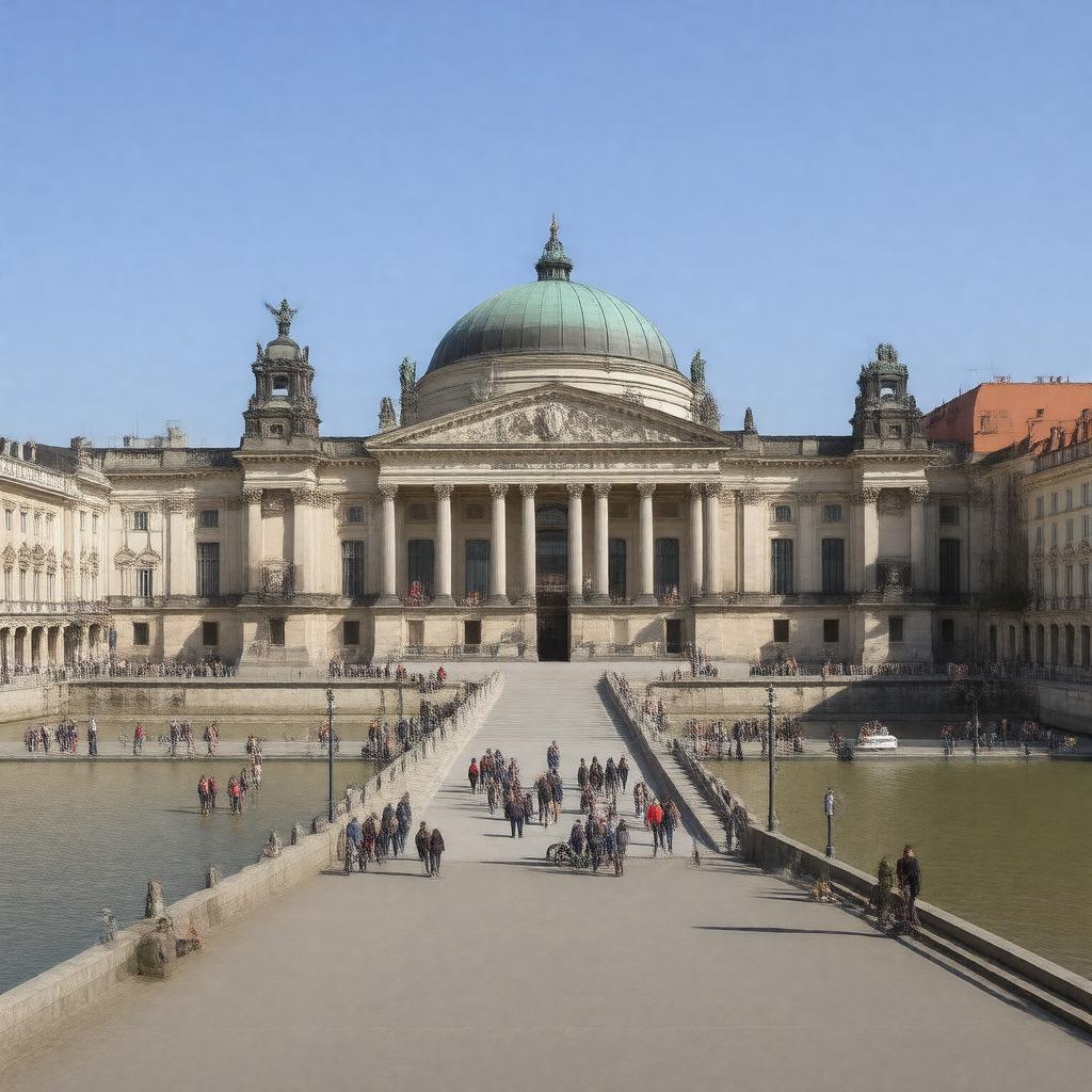AI-created image of Museum Island