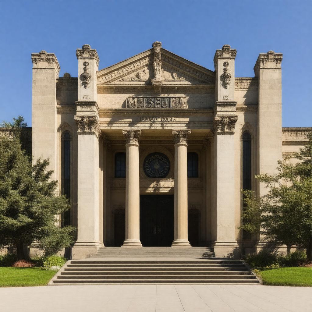 AI-created image of Museum of Antiquities