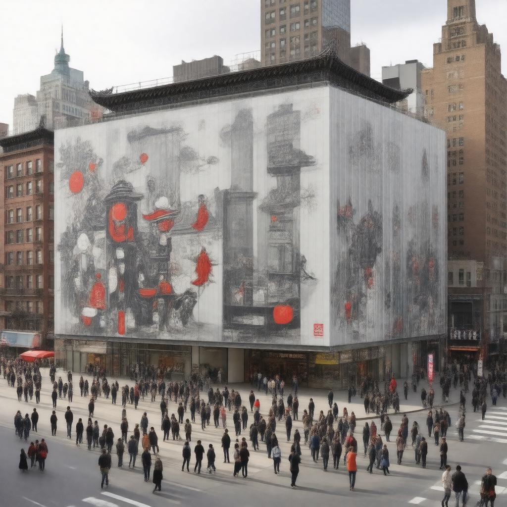 Click to view larger image AI-created image of Museum of Chinese in America