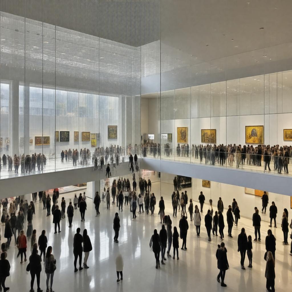 AI-created image of Museum of Contemporary Art