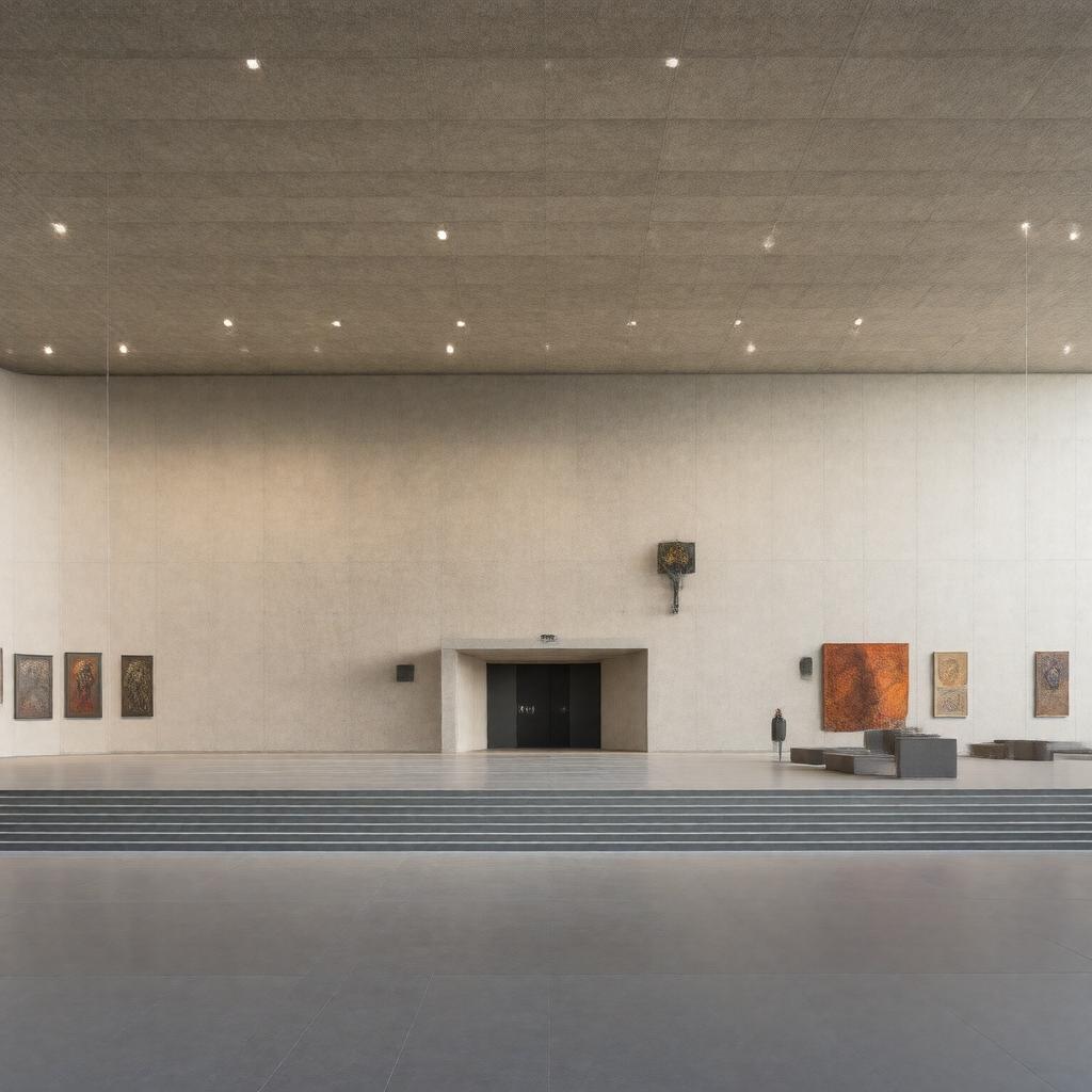 Click to view larger image AI-created image of Museum of Contemporary Religious Art