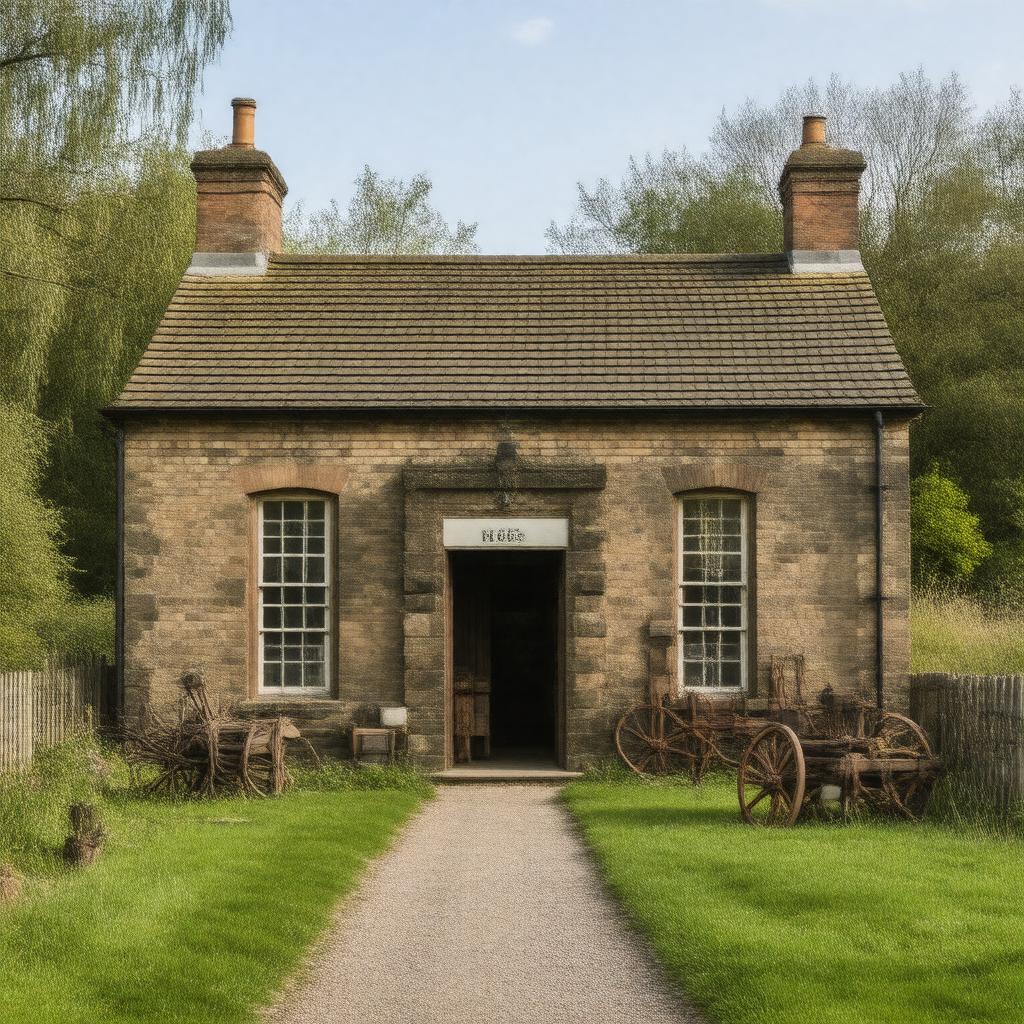 AI-created image of Museum of English Rural Life