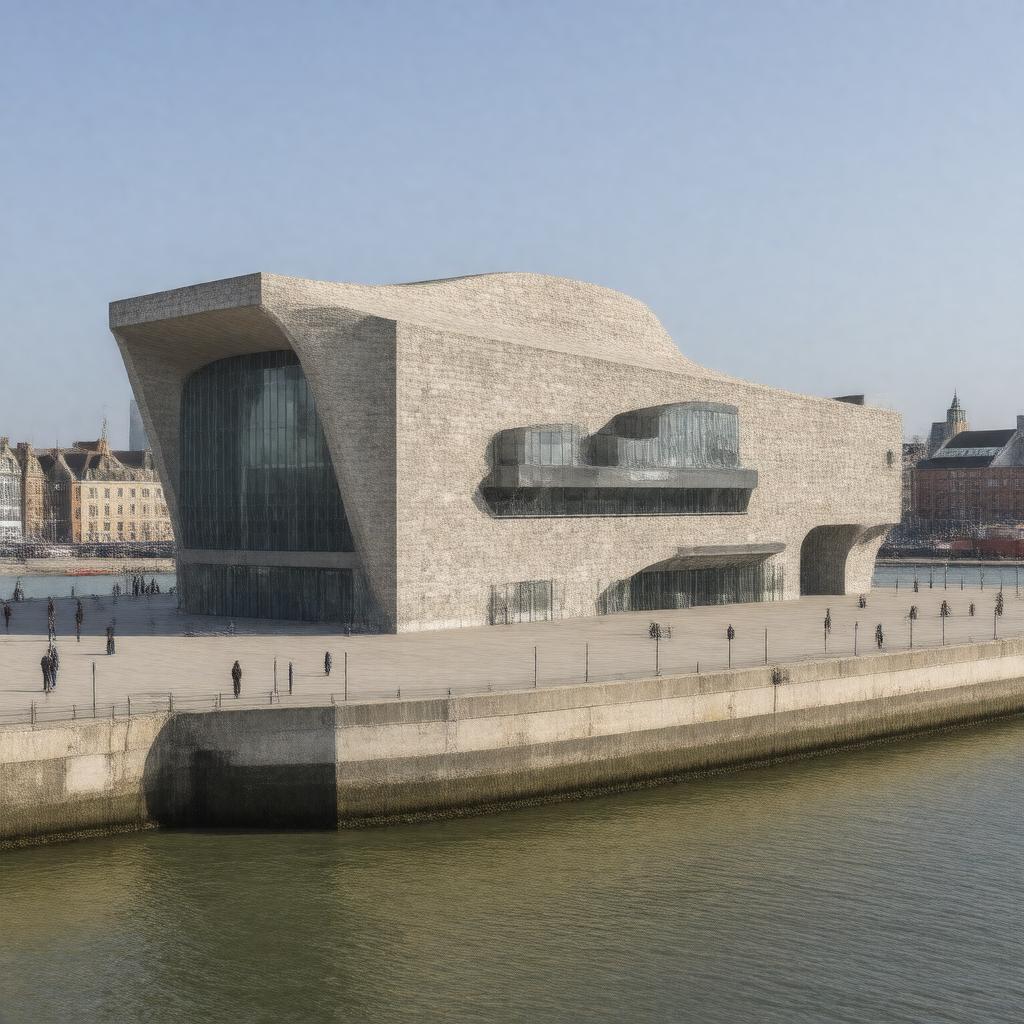 AI-created image of Museum of Liverpool