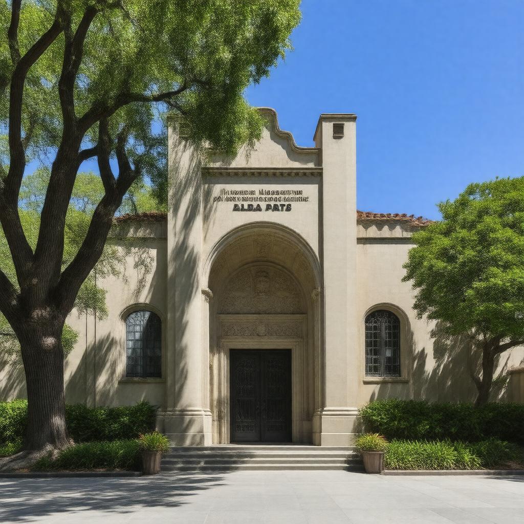 AI-created image of Museum of Photographic Arts