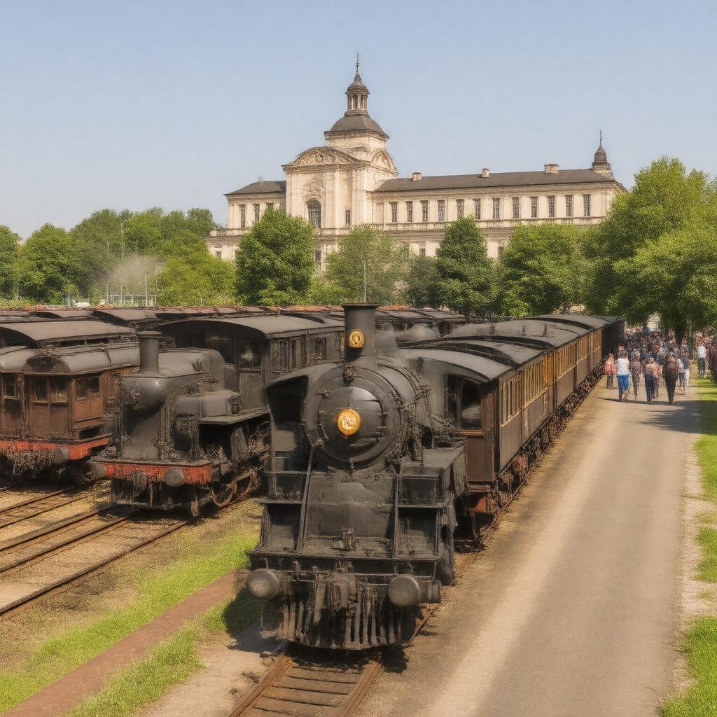 Click to view larger image AI-created image of Museum of Railway Technology