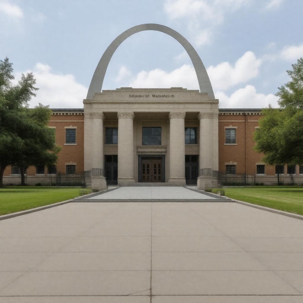AI-created image of Museum of Westward Expansion