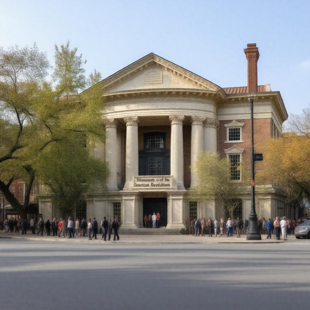 AI-created image of Museum of the American Revolution