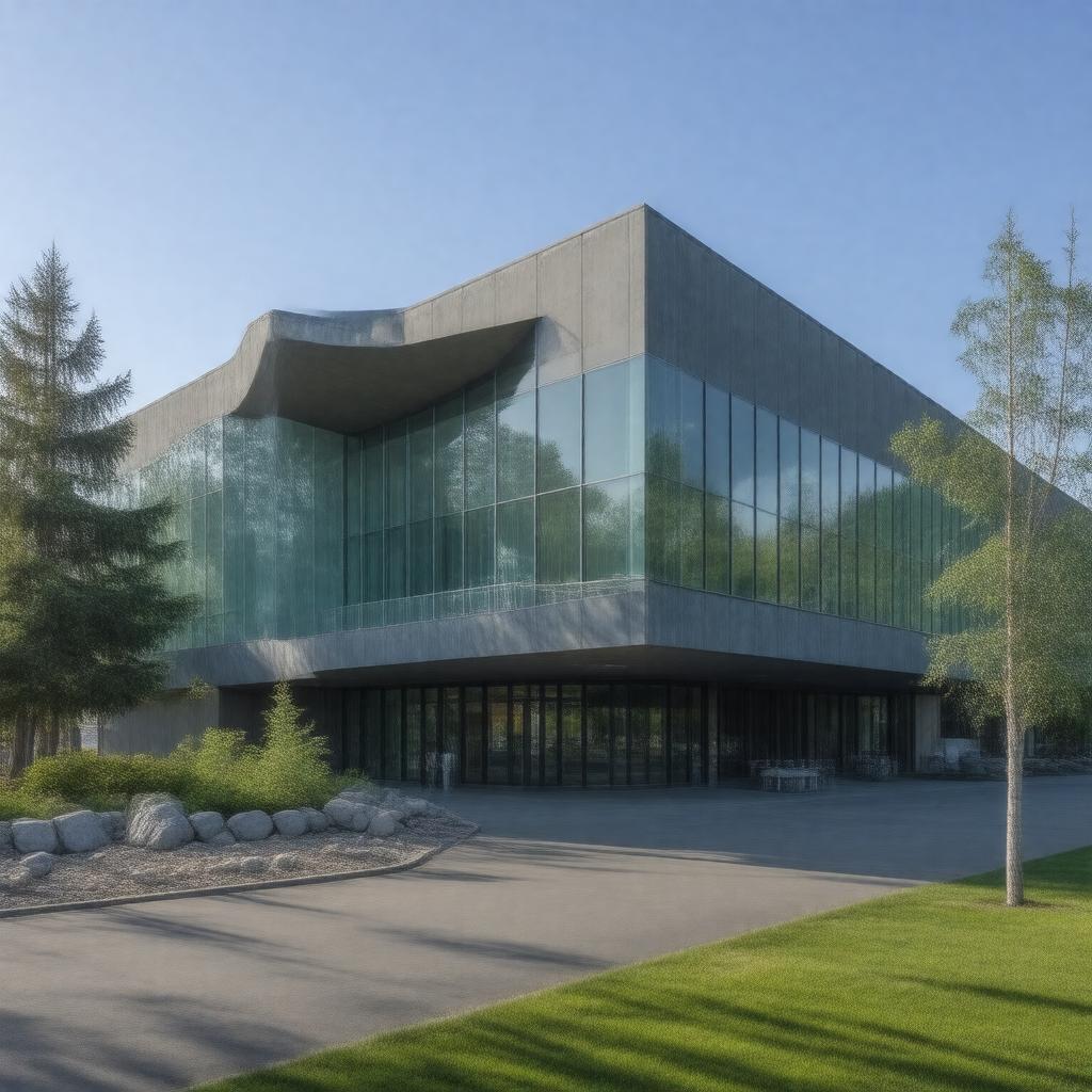 AI-created image of Museum of the North