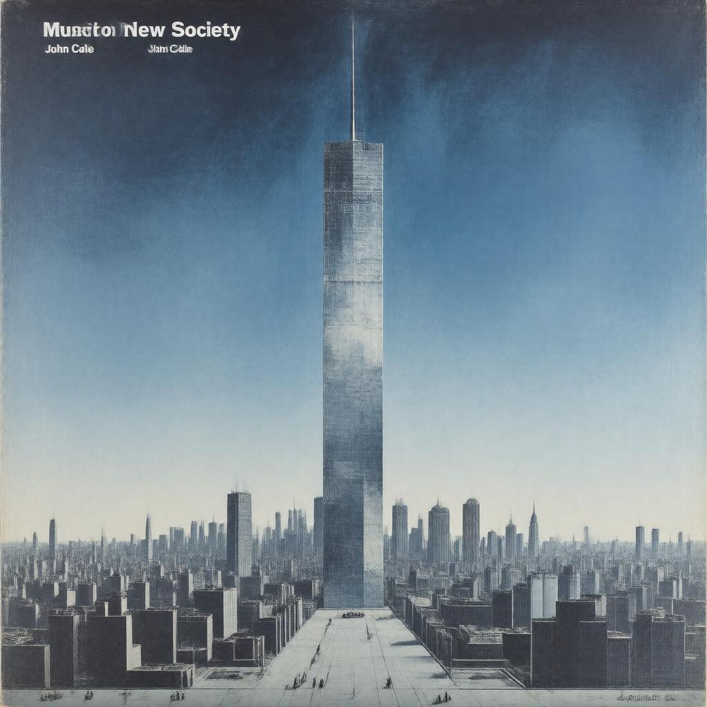 AI-created image of Music for a New Society