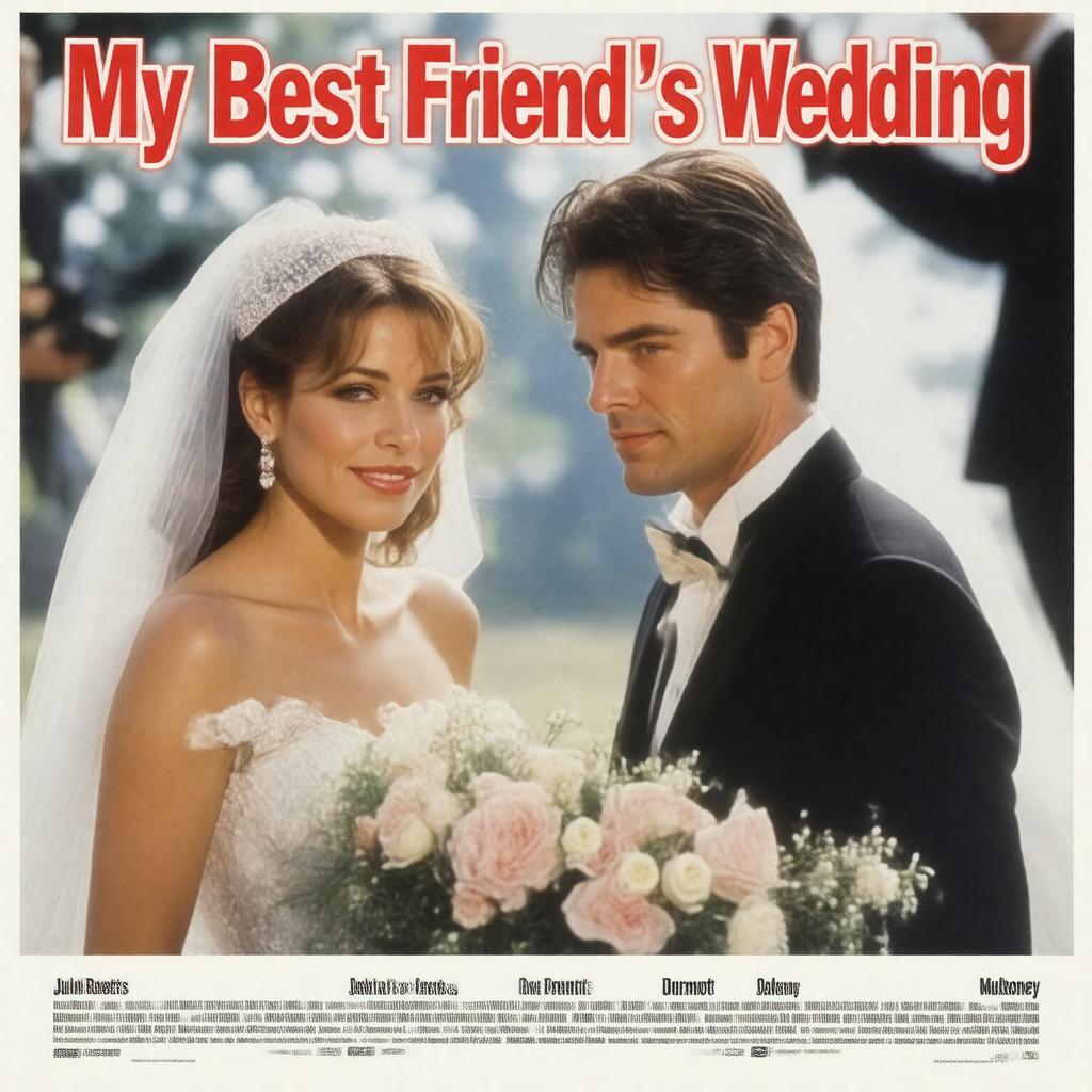 AI-created image of My Best Friend's Wedding