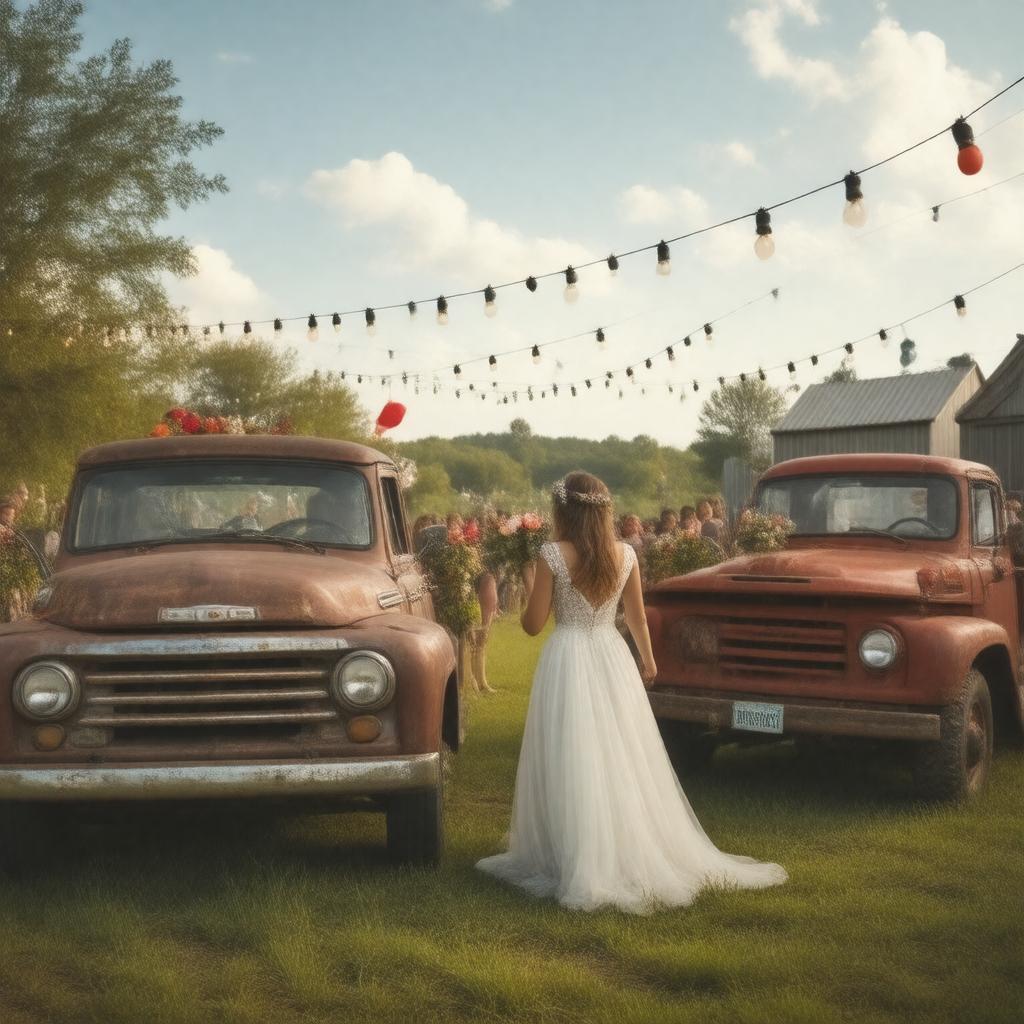 AI-created image of My Big Redneck Wedding