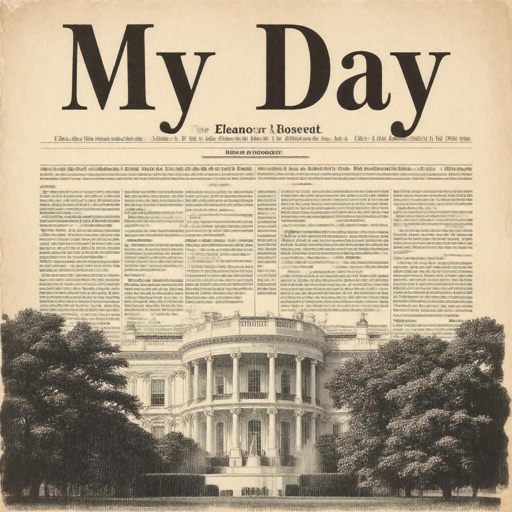 AI-created image of My Day (newspaper column)