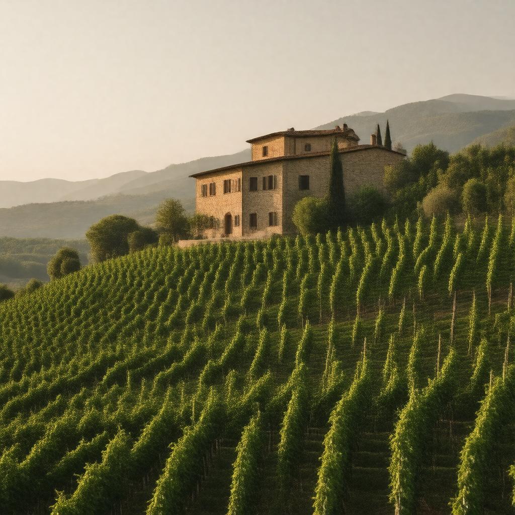 AI-created image of My House in Umbria